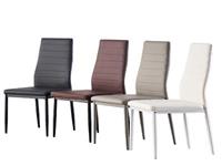 Обеденный Стул С Высокой Спинкой,Обивка Из Искусственной Кожи,Для Дома,Ресторана,Кухни